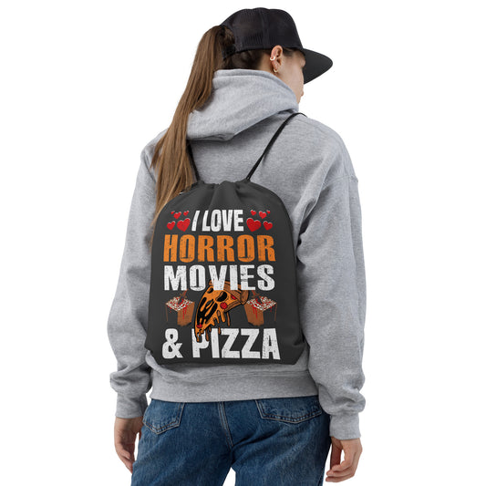 Horror Movies And Pizza Bag