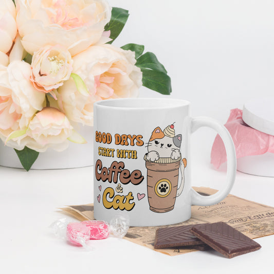Coffee Cat  Mug
